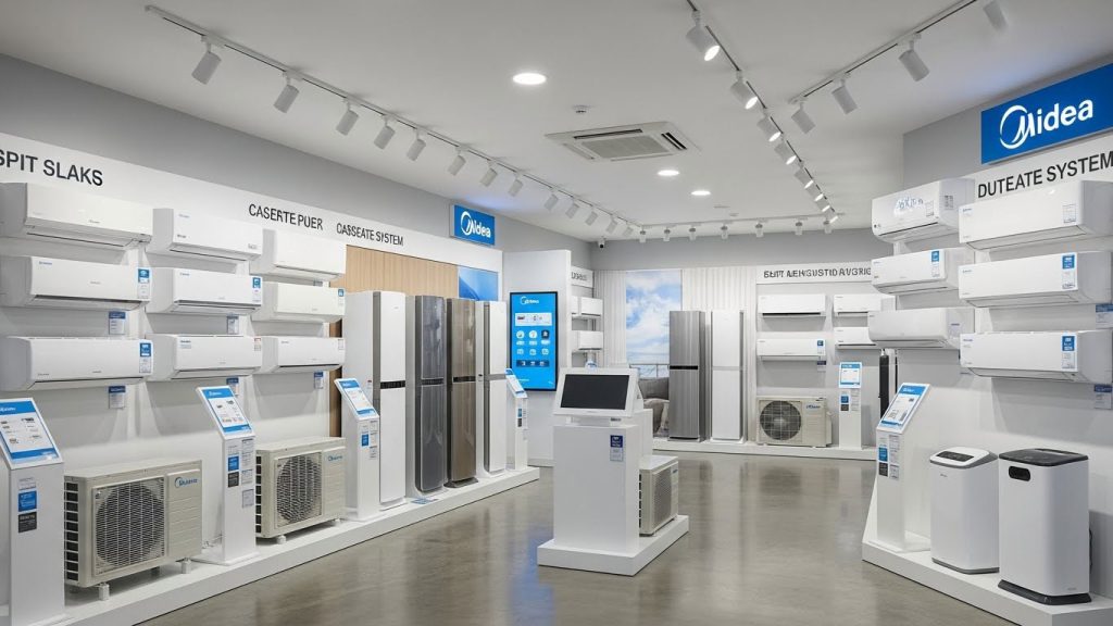 Midea AC Types in Qatar Choosing the Right AC for Every Space