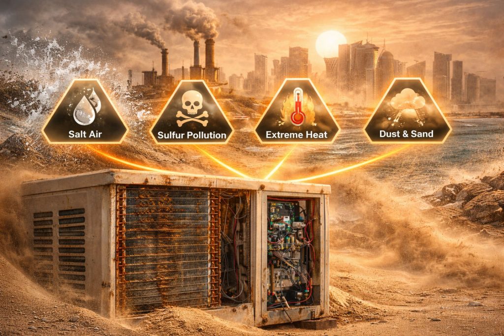 AC Corrosion & Environmental Stress in Qatar