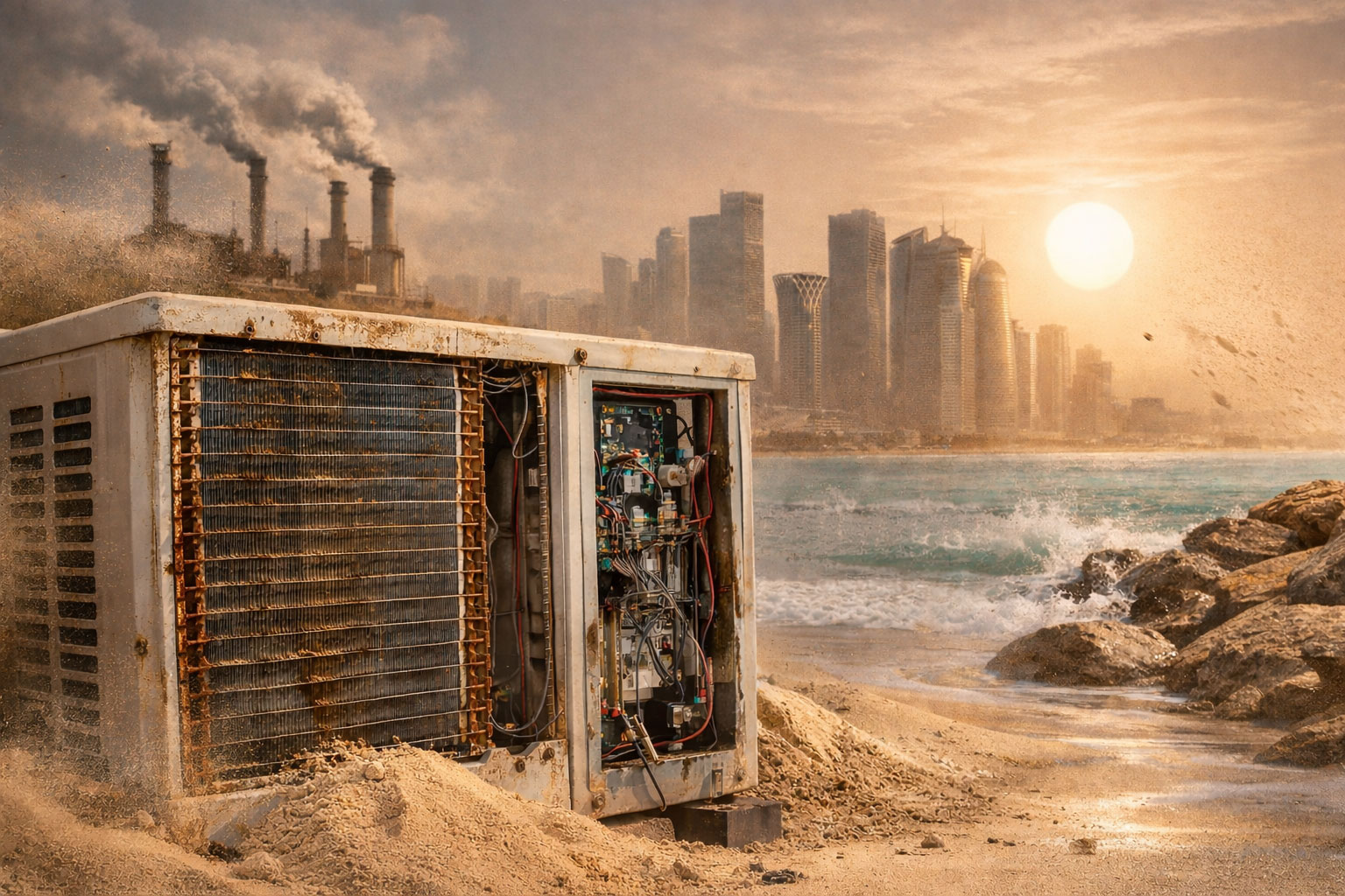 Read more about the article AC Corrosion & Environmental Stress in Qatar