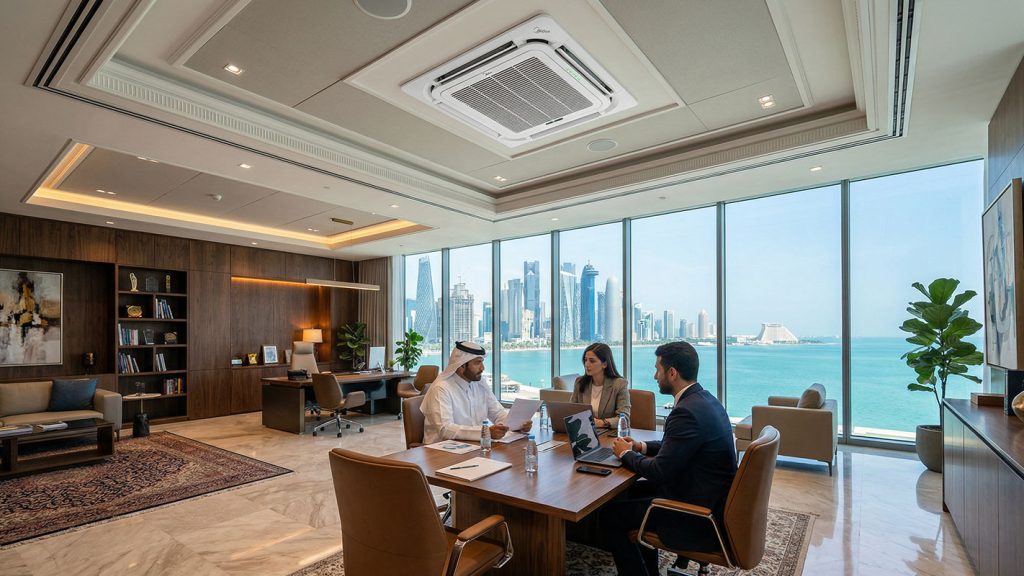 Cassette AC Airflow & Comfort Engineering in Qatar