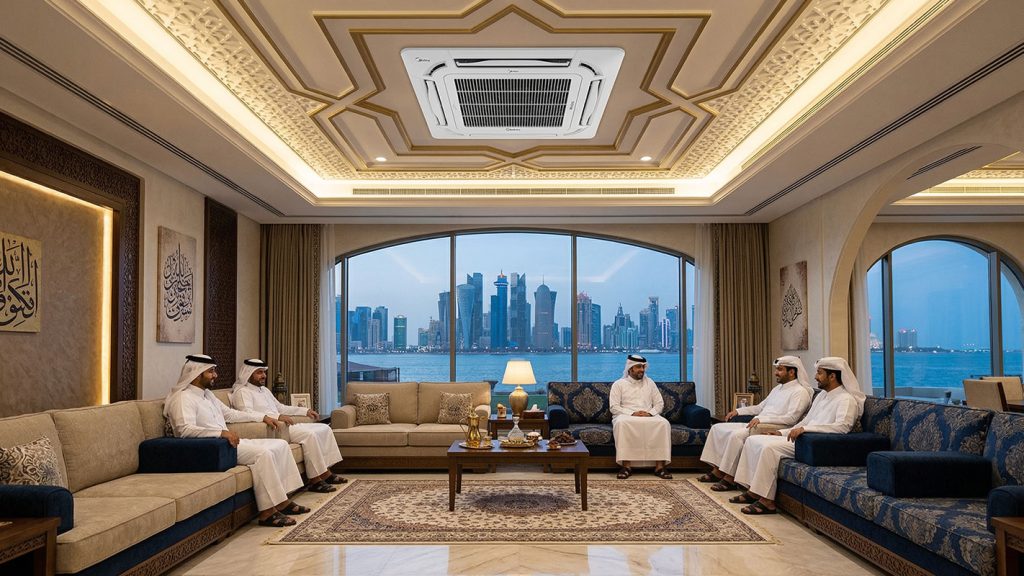 Cassette AC Drainage & Humidity Reality in Qatar