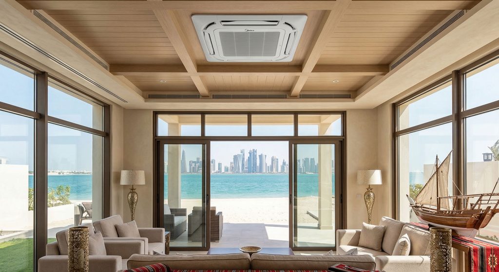 Cassette AC in Coastal Doha-Corrosion, Salt Air, and Long-Term Performance
