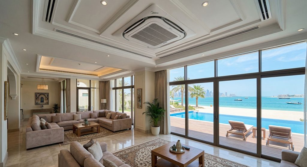 Cassette AC in Coastal Doha-Corrosion, Salt Air, and Long-Term Performance
