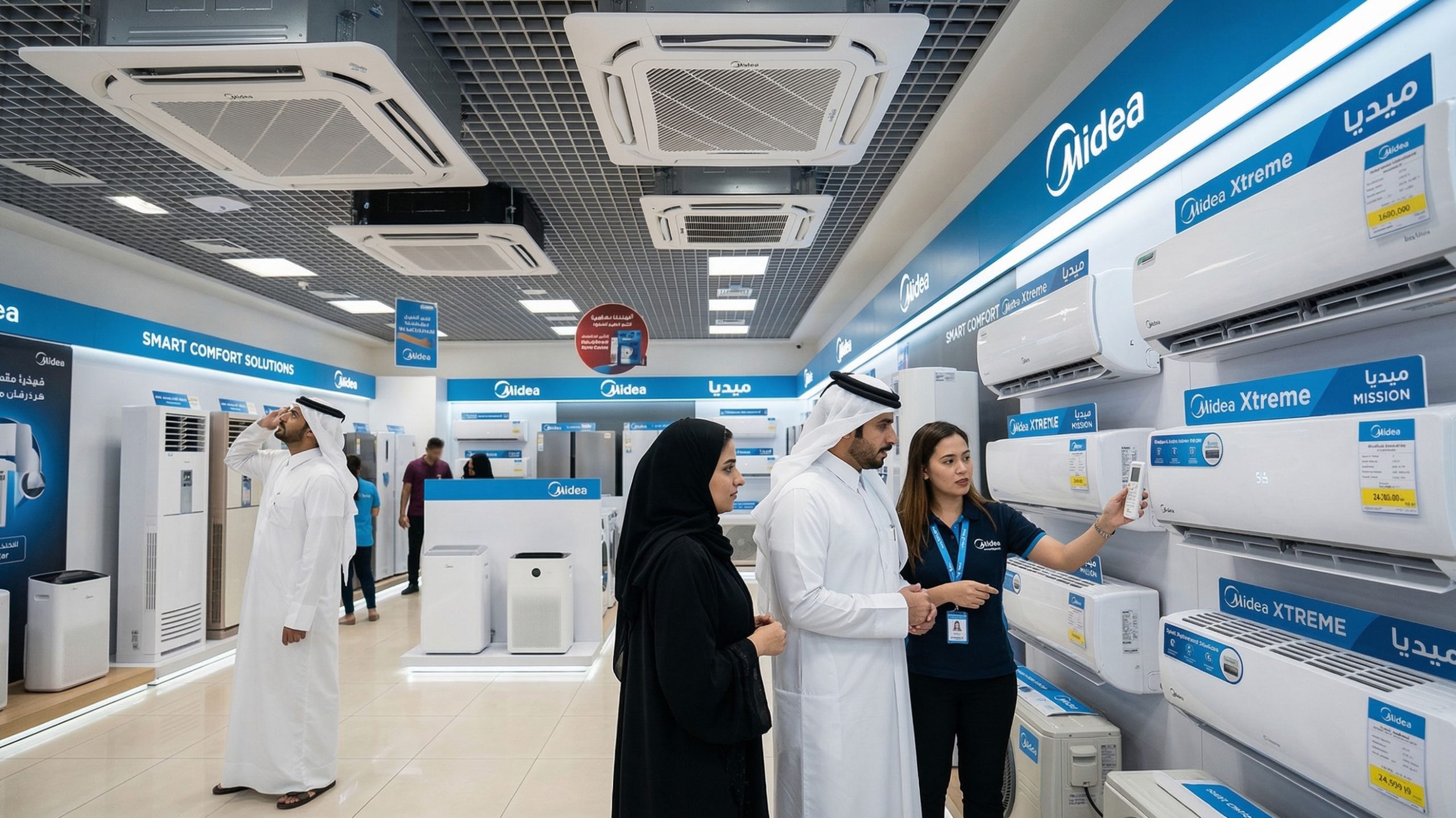 Read more about the article Cassette AC vs Split AC in Qatar Climate